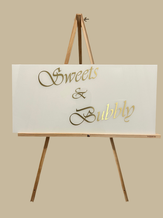 Sweet & Bubbly Sign